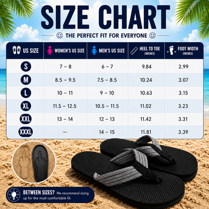 Middle Finger Flip Flops